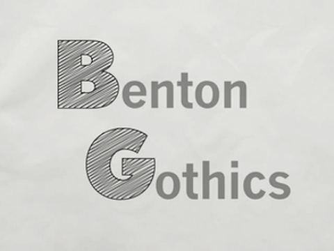 Gothic Typefaces by Morris Fuller Benton